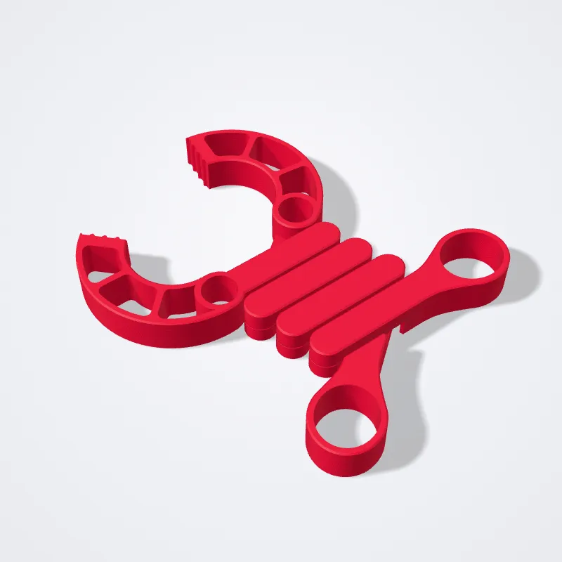 Garra Extensible impreso en 3D