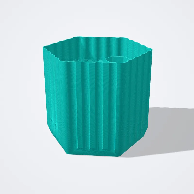 Maceta Autorriego impreso en 3D
