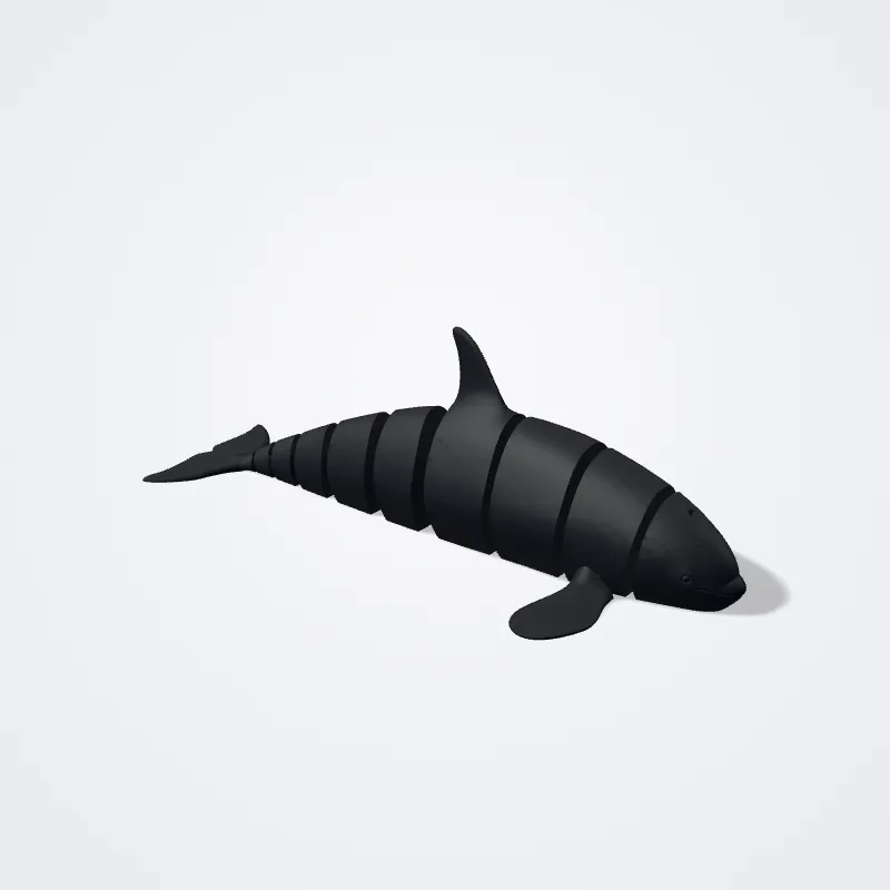 Orca articulada impreso en 3D