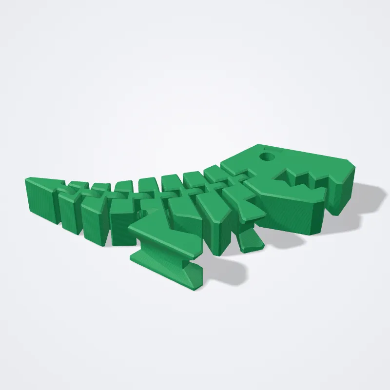 Dino Flexi articulado impreso en 3D