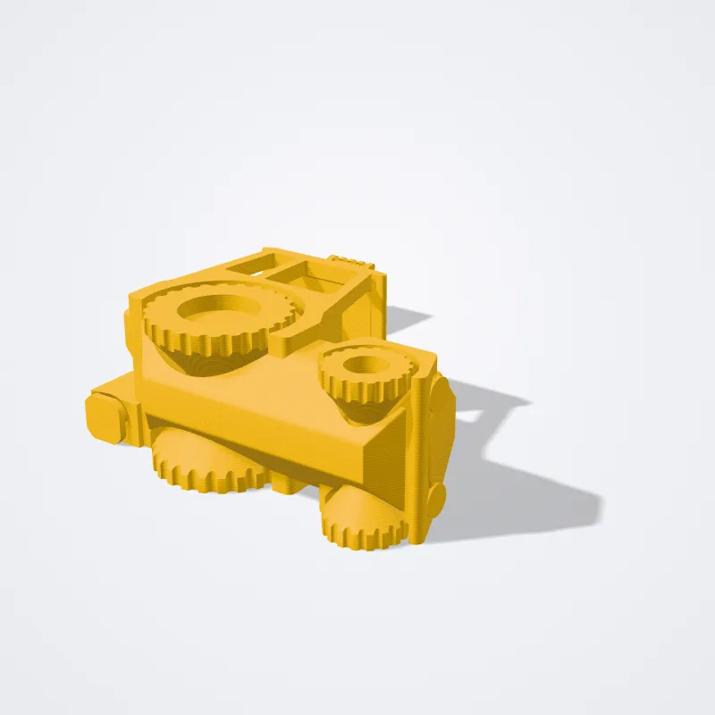 Excavadora Flexi impreso en 3D