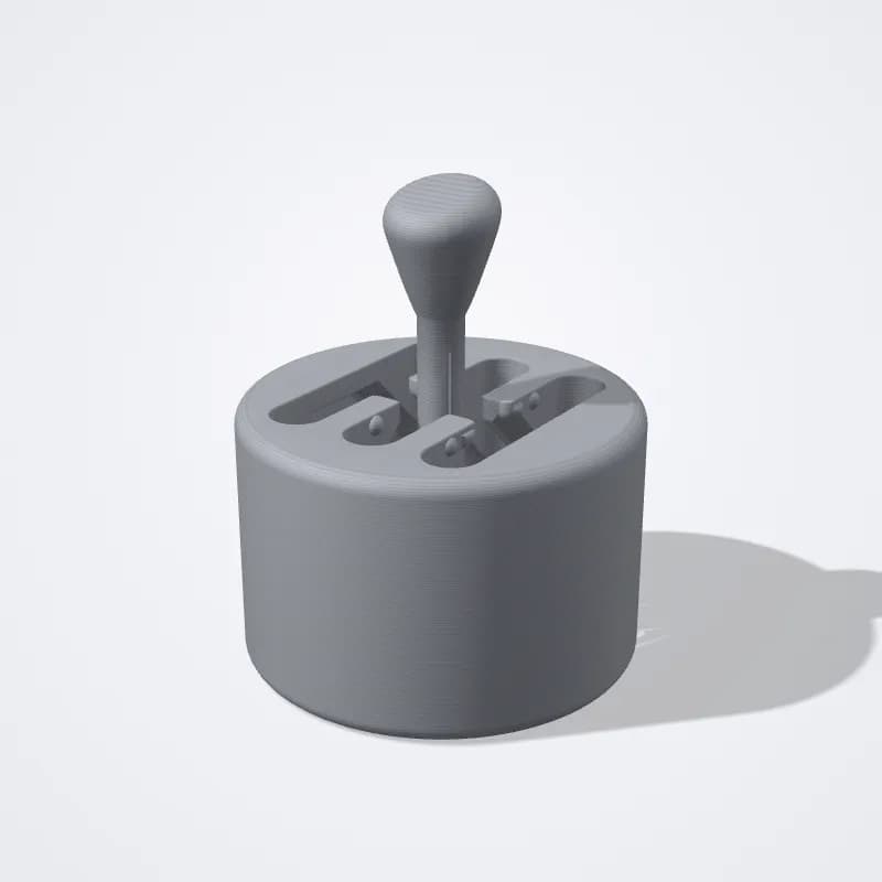 Fidget Caja de Cambios impreso en 3D