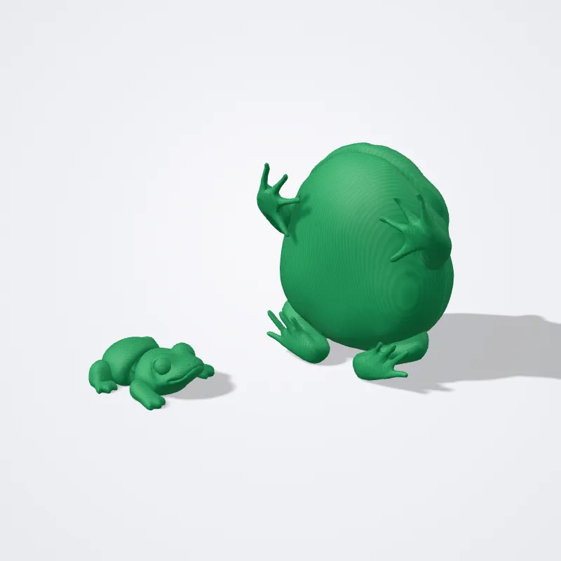Rana Sorpresa impreso en 3D